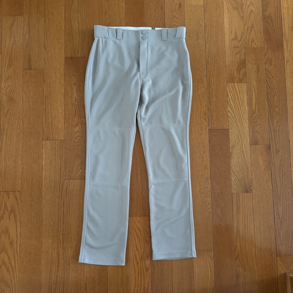New Easton Pro+ Youth Gray Baseball Pants - Picture 1 of 6